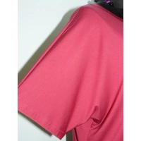 Tunika KIMONO dzianinowa z wydłużonymi bokami - bordowa